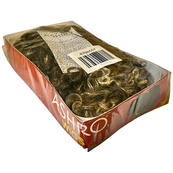 ASHRO Katrina Wig Kinky Curly Locs Brown Blonde Ombre Synthetic Hair  NWT - Picture 10 of 14
